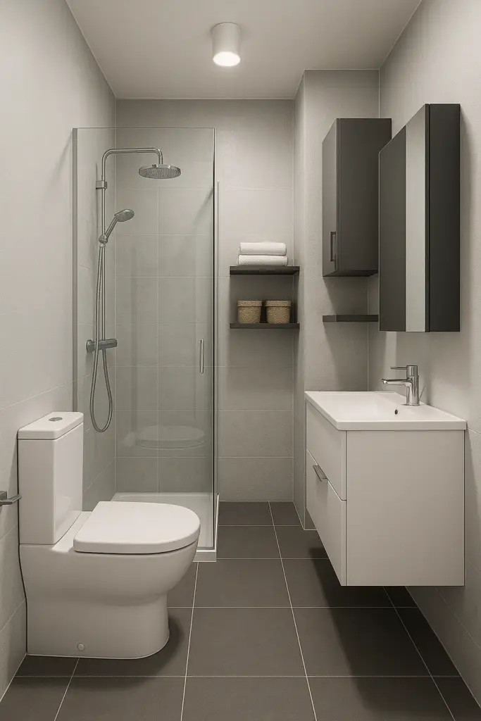 Esempio di ristrutturazione bagno piccolo