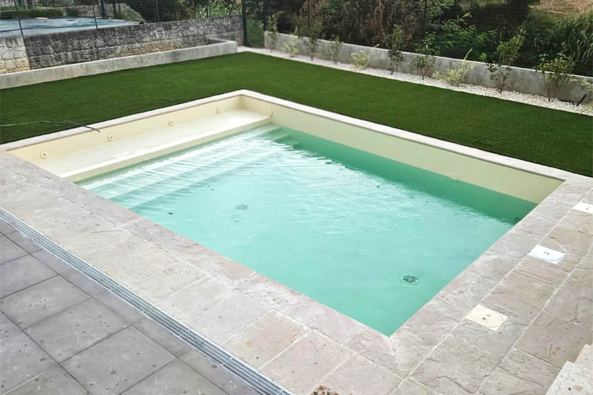 Realizzazione piscina interrata